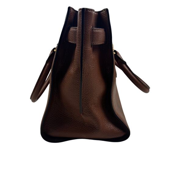 MICHAEL Michael Kors Brown Pebbled Leather Large Hamilton Traveler Tote W/O Key - Picture 4 of 12